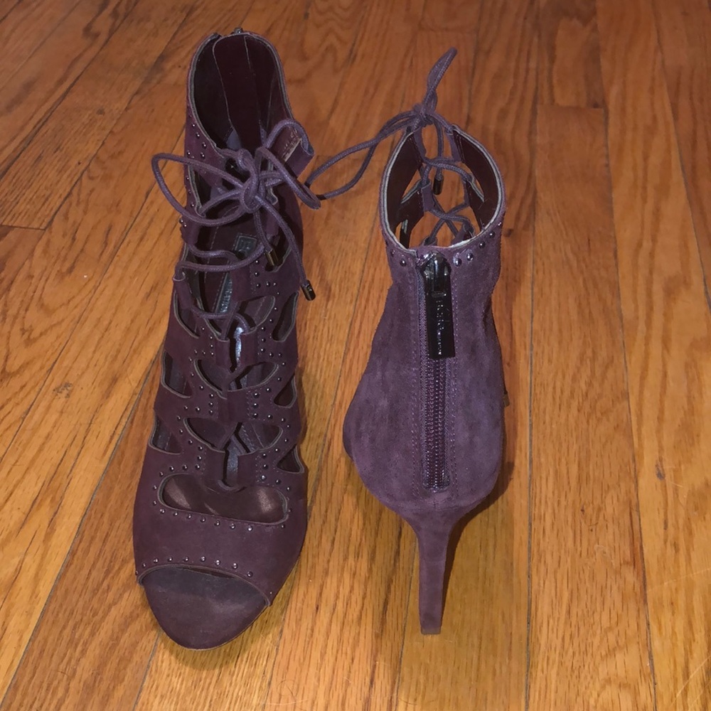 BCBG Suede Heels